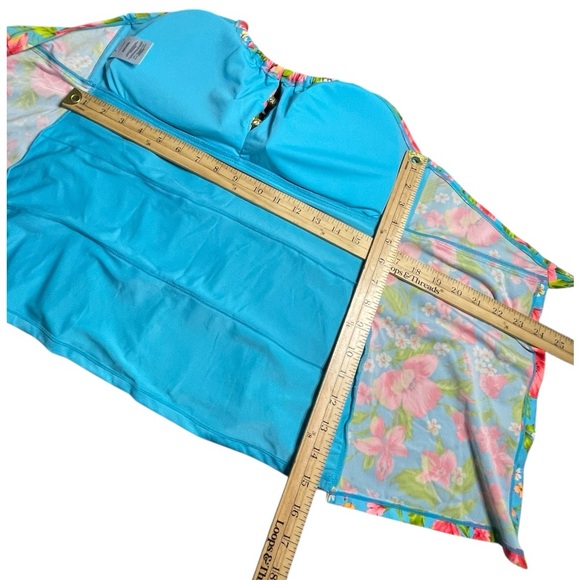 Catalina Floral Ruffle Tankini Top | Women’s L/G 12–14 | - Picture 5 of 7